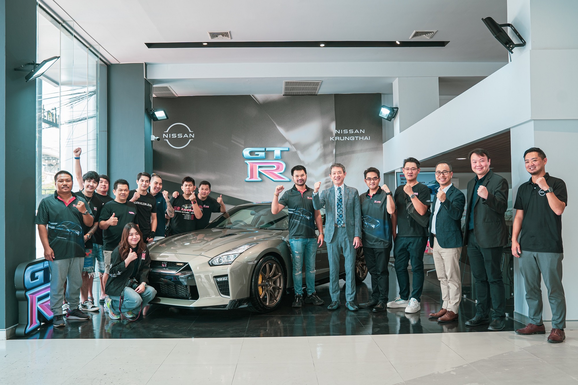 สยามนิสสันกรุงไทยชวนแฟนพันธุ์แท้ GT-R กระทบไหล่ ฮิโรชิ ทามูระ
